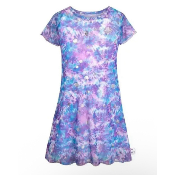 Disney The Little Mermaid Other - Girls Disney The Little Mermaid Ariel Woven Dress Size 7/8•NWT